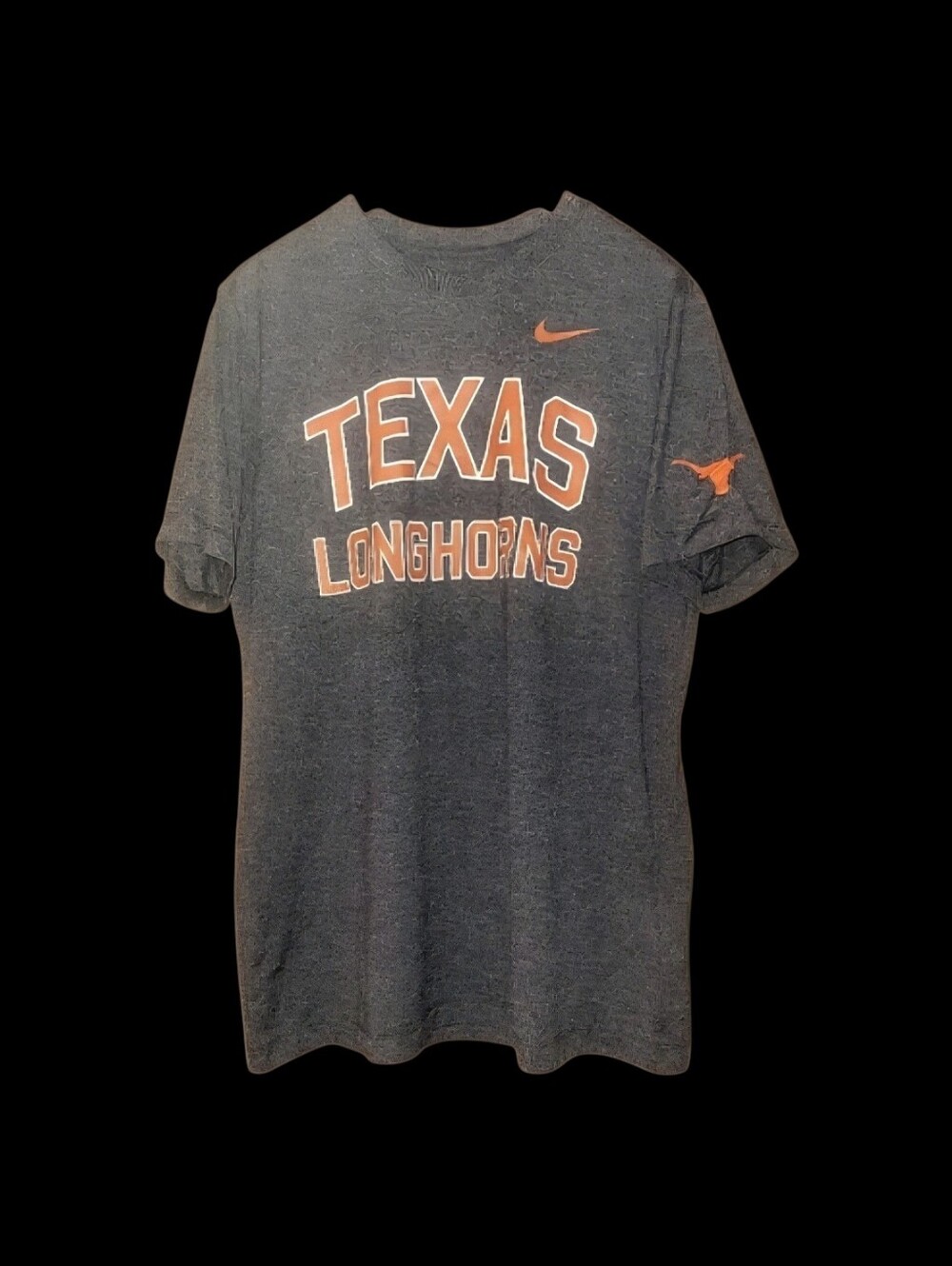 Nike Texas Longhorns Charcoal T-Shirt NWOT